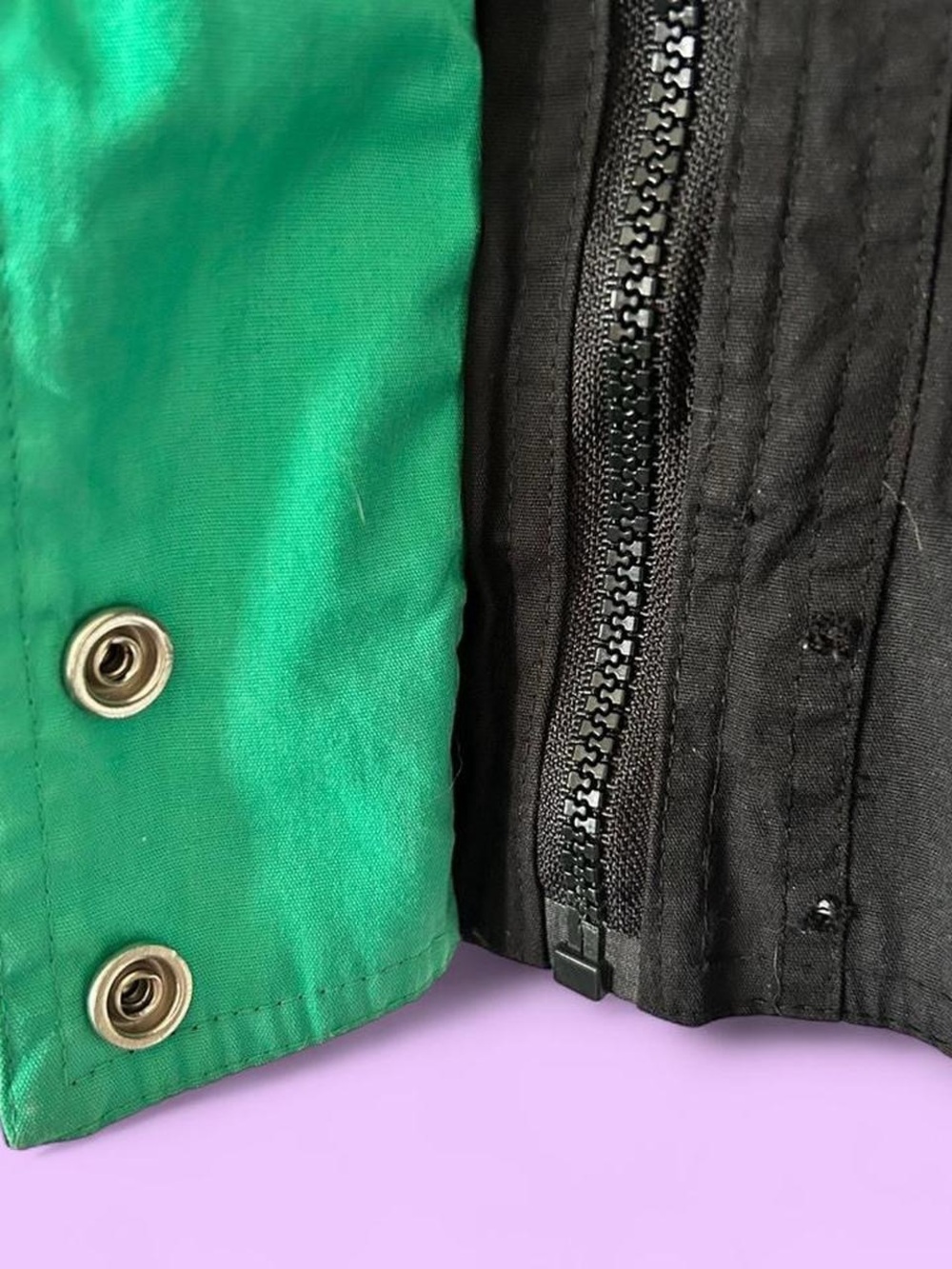 Vintage 80s color block Fleet Street jacket - Picture 4 of 7